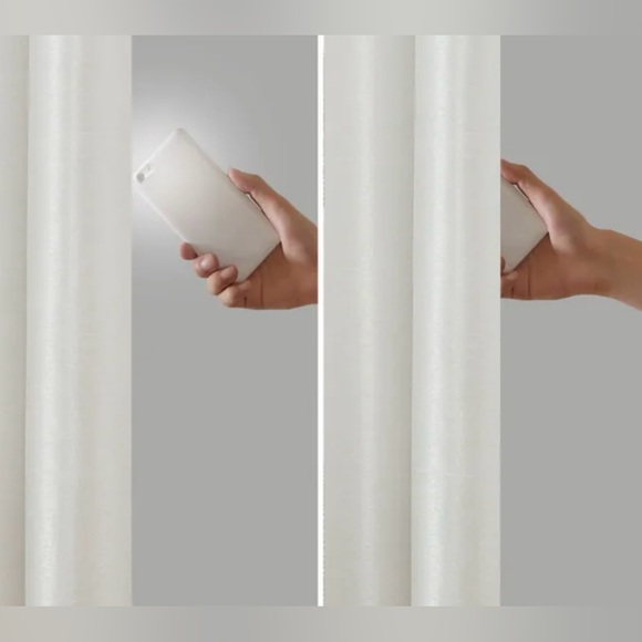 Madison Park Natalie Twist Tab Total Blackout Window Curtain Panel 50x84 4Panels - Picture 8 of 10